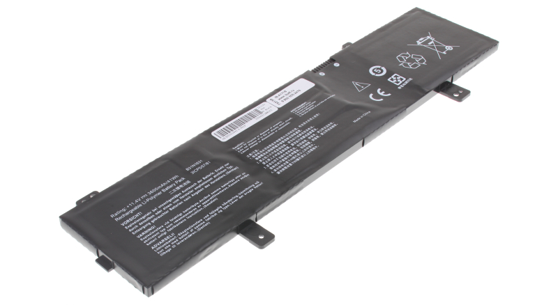 Аккумуляторная батарея iBatt iB-A1718 для ноутбука AsusЕмкость (mAh): 3600. Напряжение (V): 11,4