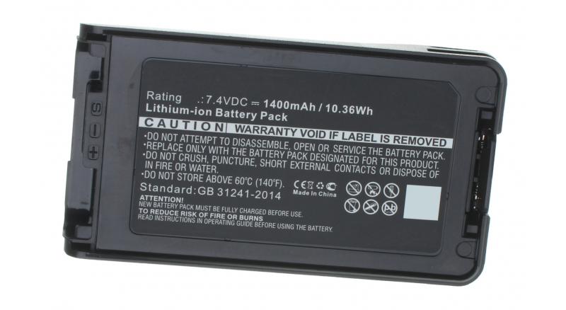 Аккумуляторные батареи для радиостанций Kenwood (Кенвуд)Емкость (mAh): 1400. Напряжение (V): 7,4