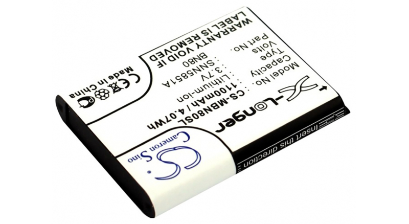 Аккумуляторная батарея BN80 для телефонов, смартфонов Motorola. Артикул iB-M2290.Емкость (mAh): 1100. Напряжение (V): 3,7