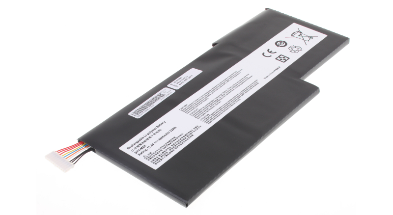 Аккумуляторная батарея для ноутбука MSI MS-16R1. Артикул iB-A1680.Емкость (mAh): 4600. Напряжение (V): 11,4