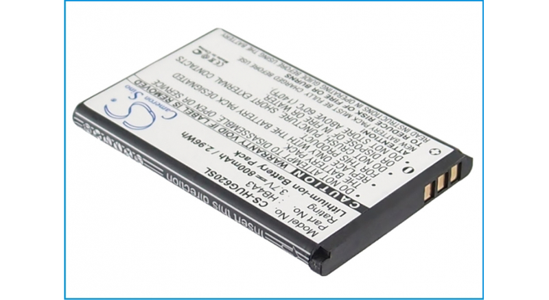 Аккумуляторная батарея HB4A3 для телефонов, смартфонов T-Mobile. Артикул iB-M2018.Емкость (mAh): 800. Напряжение (V): 3,7