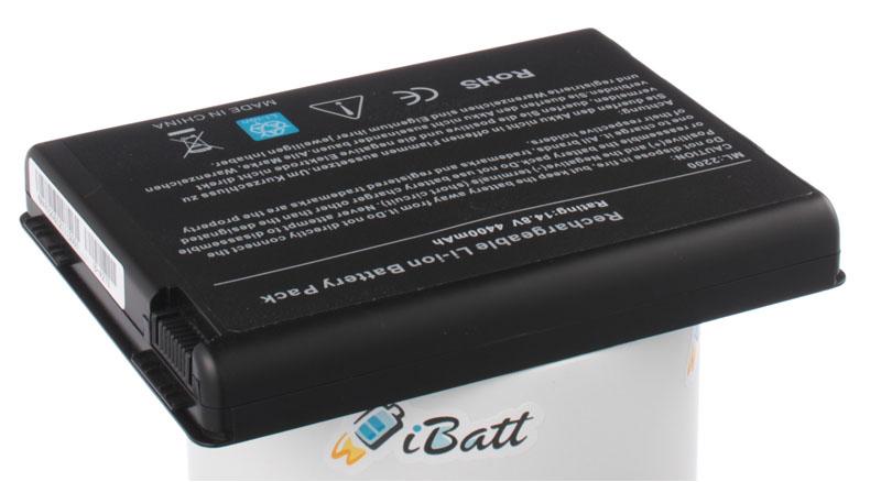 Аккумуляторная батарея iBatt iB-A273 для ноутбука AcerЕмкость (mAh): 4400. Напряжение (V): 14,8