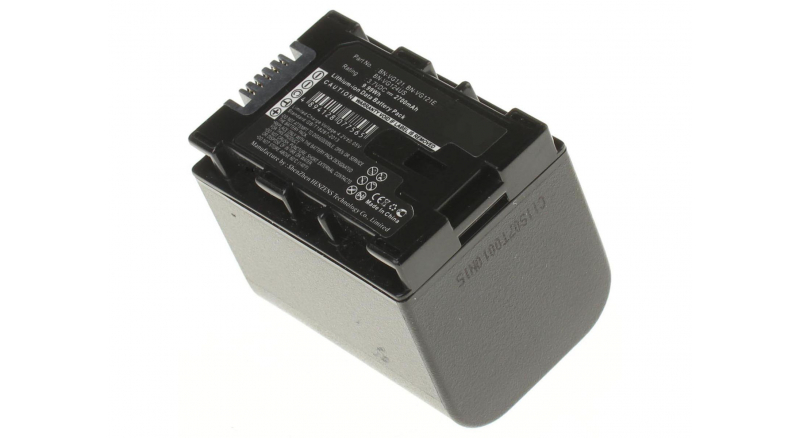 Аккумуляторные батареи для фотоаппаратов и видеокамер JVC GZ-HM330BEKЕмкость (mAh): 2700. Напряжение (V): 3,7