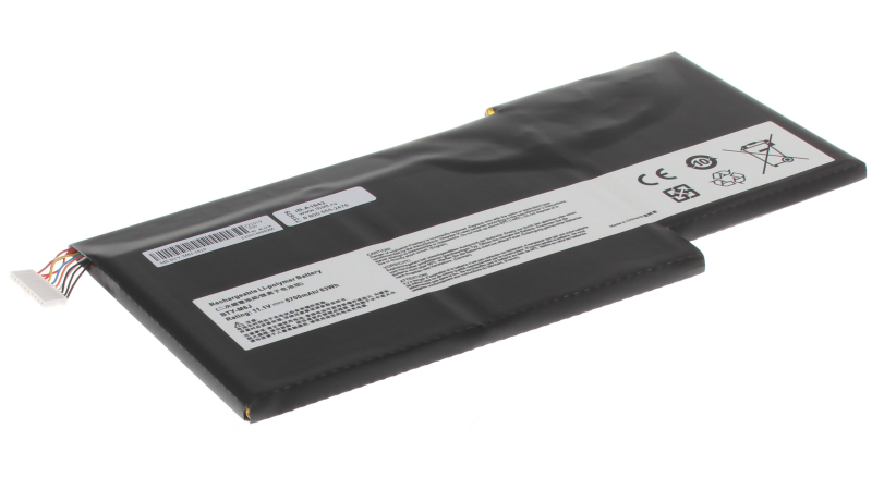 Аккумуляторная батарея для ноутбука MSI MS-16K2. Артикул iB-A1643.Емкость (mAh): 5700. Напряжение (V): 11,1