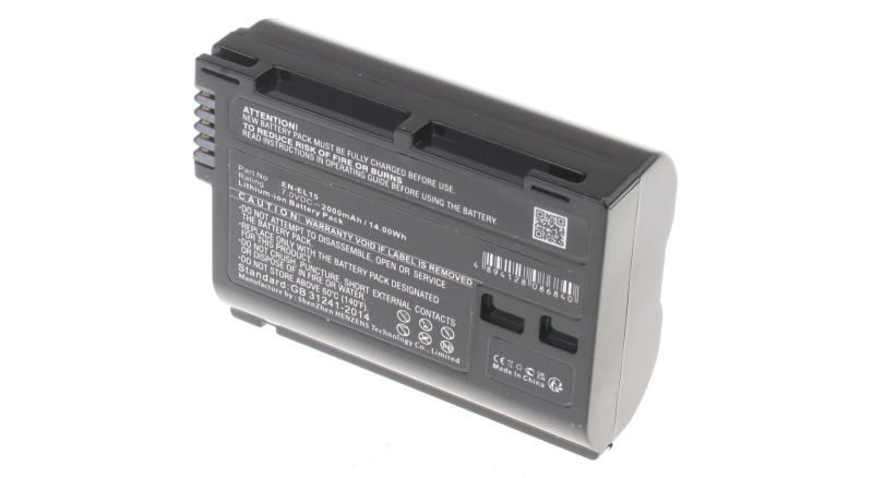 Аккумуляторная батарея iBatt iB-F505 для фотокамер и видеокамер NikonЕмкость (mAh): 2000. Напряжение (V): 7