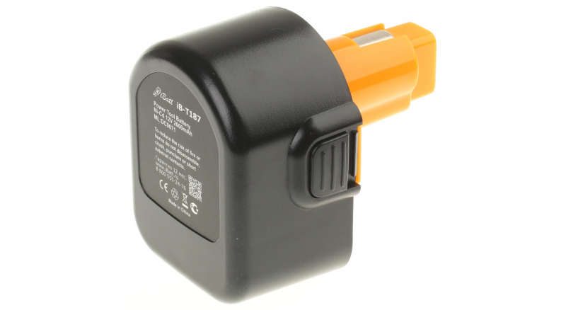 Аккумуляторная батарея iBatt iB-T187 для шуруповертов и другого электроинструмента DeWaltЕмкость (mAh): 2000. Напряжение (V): 12