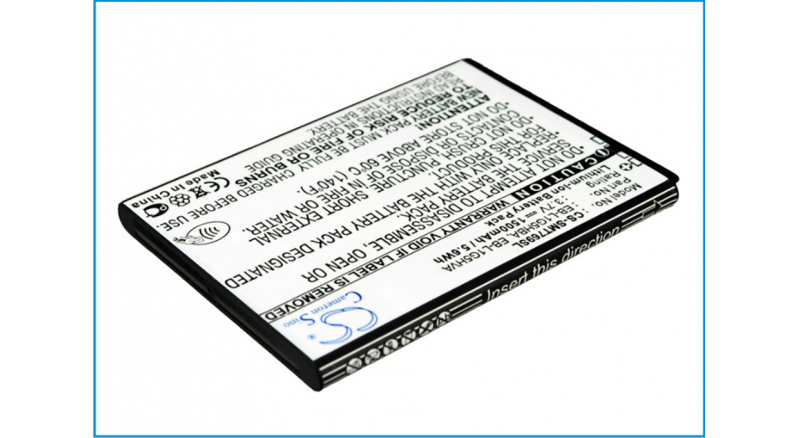 Аккумуляторная батарея для телефона, смартфона Samsung Exhilarate. Артикул iB-M1368.Емкость (mAh): 1500. Напряжение (V): 3,7