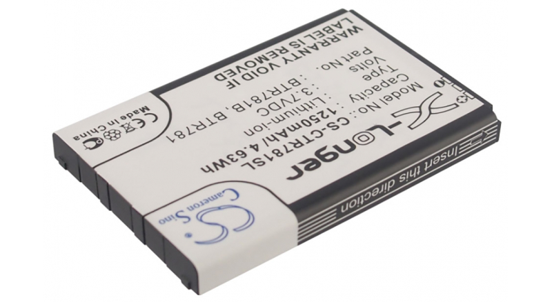 Аккумуляторная батарея iBatt iB-M1584 для телефонов, смартфонов CasioЕмкость (mAh): 1250. Напряжение (V): 3,7