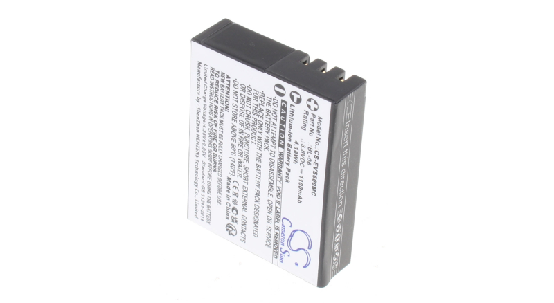 Аккумуляторная батарея BL-06 для фотоаппаратов и видеокамер Ezviz. Артикул iB-F679.Емкость (mAh): 1100. Напряжение (V): 3,8