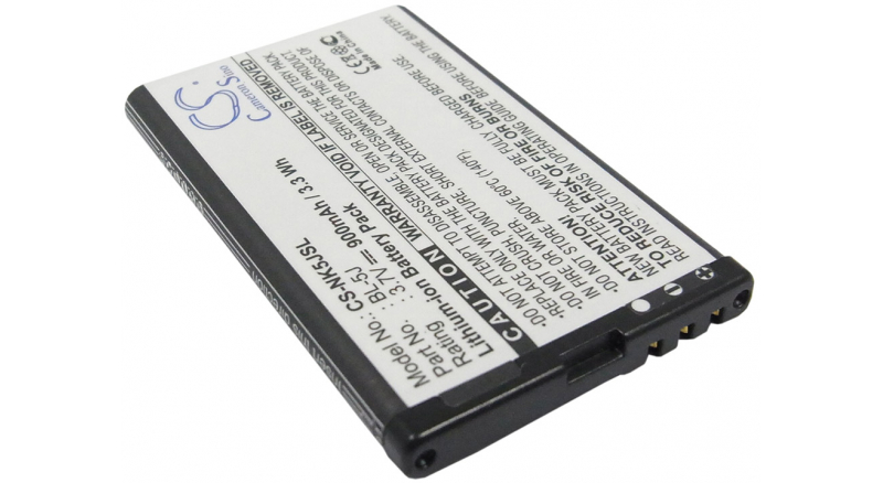 Аккумуляторная батарея iBatt iB-M304 для телефонов, смартфонов NokiaЕмкость (mAh): 900. Напряжение (V): 3,7