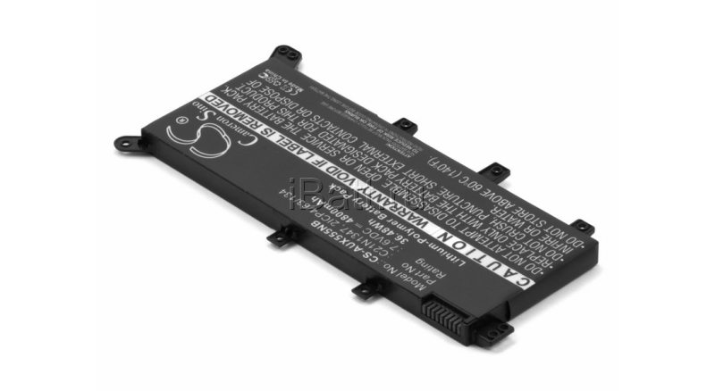 Аккумуляторная батарея iBatt iB-A687 для ноутбука AsusЕмкость (mAh): 4400. Напряжение (V): 11,1