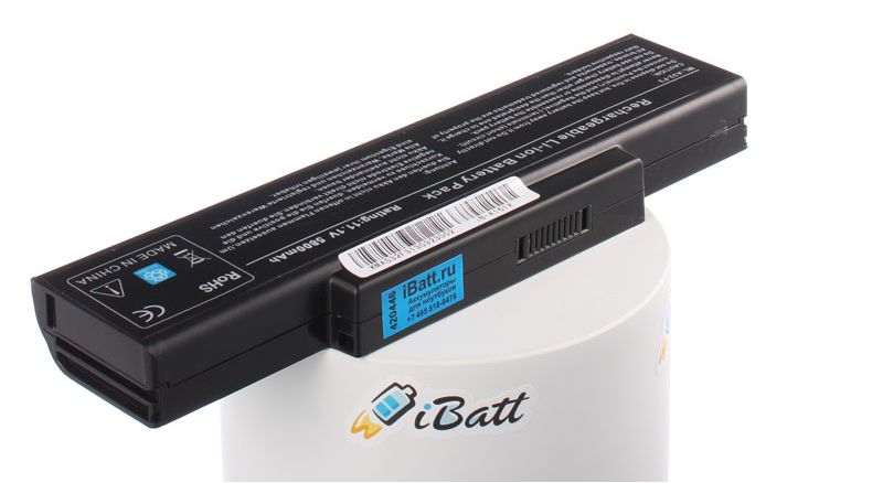 Аккумуляторная батарея iBatt iB-A161X для ноутбука AsusЕмкость (mAh): 5800. Напряжение (V): 11,1
