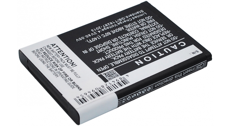 Аккумуляторная батарея iBatt iB-M269 для телефонов, смартфонов SamsungЕмкость (mAh): 1350. Напряжение (V): 3,7