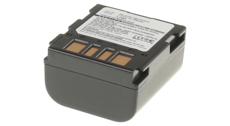 Аккумуляторные батареи для фотоаппаратов и видеокамер JVC GR-D650EЕмкость (mAh): 700. Напряжение (V): 7,4