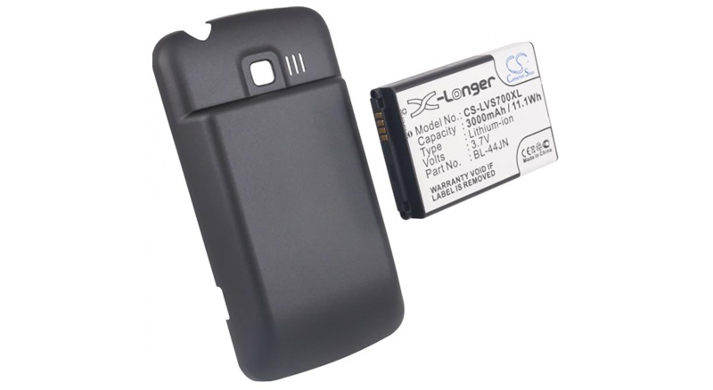 Аккумуляторная батарея для телефона, смартфона LG VS700. Артикул iB-M1021.Емкость (mAh): 3000. Напряжение (V): 3,7