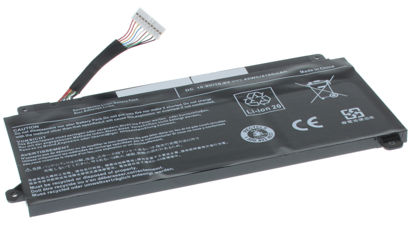 Аккумуляторная батарея для ноутбука Toshiba Satellite P55W. Артикул 11-11537.Емкость (mAh): 4200. Напряжение (V): 10,8