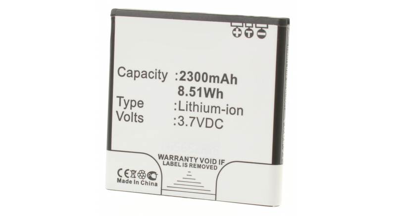 Аккумуляторная батарея AB-0300 для телефонов, смартфонов Sony Ericsson. Артикул iB-M554.Емкость (mAh): 2300. Напряжение (V): 3,7