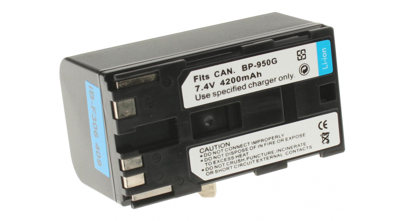 Аккумуляторная батарея BP-925 для фотоаппаратов и видеокамер Canon. Артикул iB-F306.Емкость (mAh): 4200. Напряжение (V): 7,4
