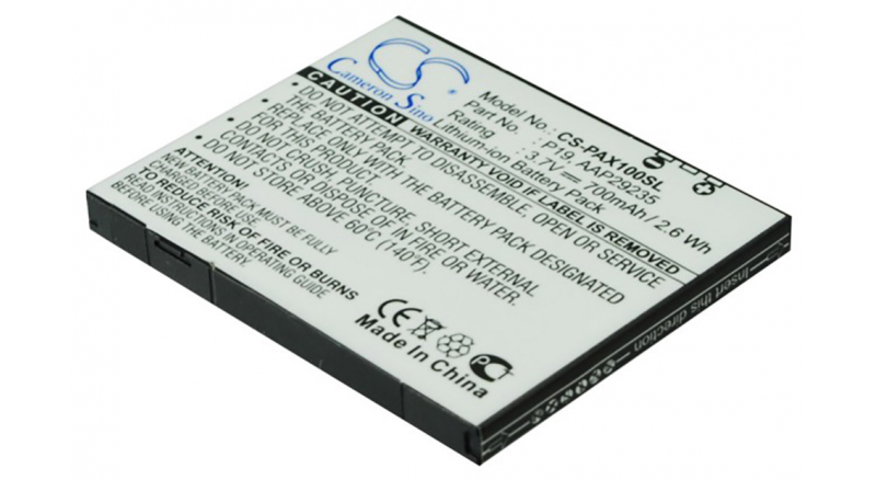 Аккумуляторная батарея iBatt iB-M2451 для телефонов, смартфонов PanasonicЕмкость (mAh): 700. Напряжение (V): 3,7