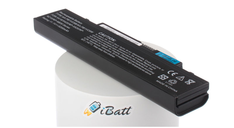 Аккумуляторная батарея iBatt iB-A332H для ноутбука SamsungЕмкость (mAh): 5200. Напряжение (V): 11,1