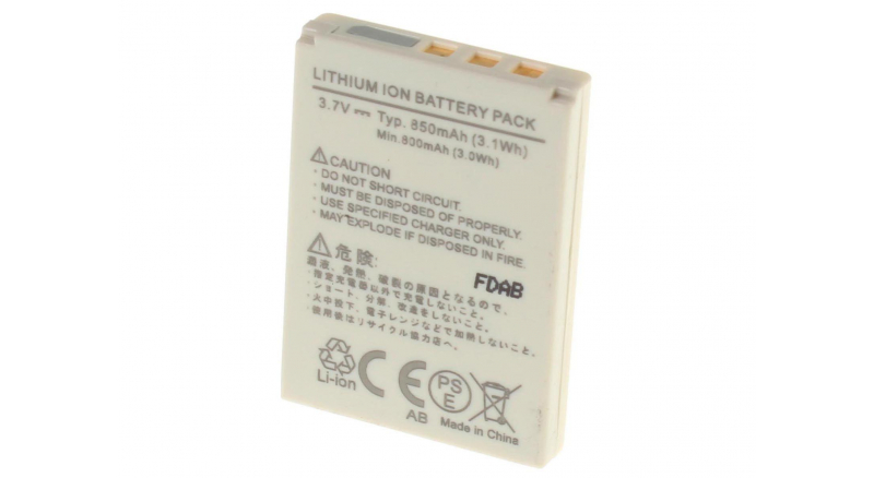 Аккумуляторная батарея iBatt iB-F181 для фотокамер и видеокамер PrakticaЕмкость (mAh): 600. Напряжение (V): 3,7