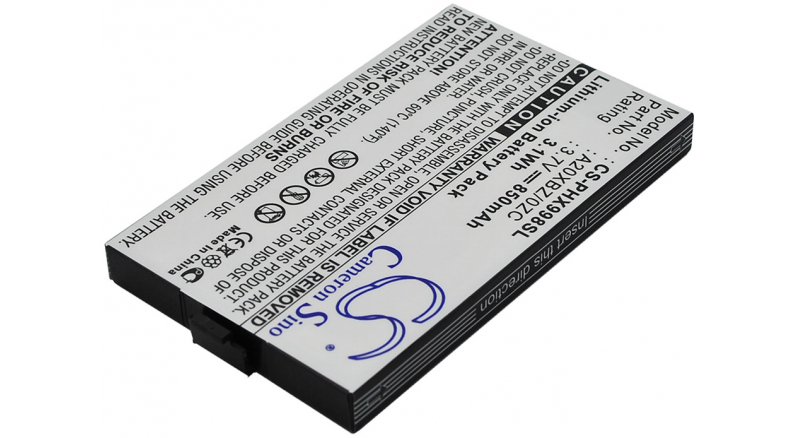 Аккумуляторная батарея для телефона, смартфона Philips Xenium 9a98. Артикул iB-M2511.Емкость (mAh): 850. Напряжение (V): 3,7