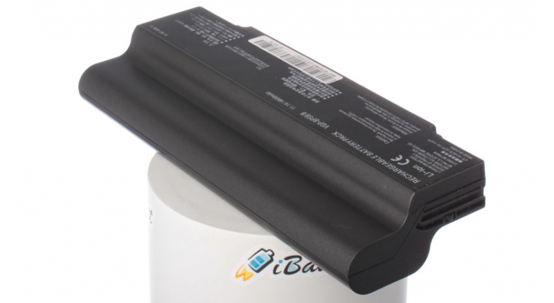Аккумуляторная батарея для ноутбука Sony VAIO VGN-NR21Z/S. Артикул iB-A476.Емкость (mAh): 6600. Напряжение (V): 11,1