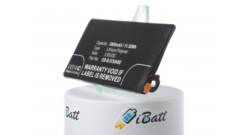 Аккумуляторная батарея iBatt iB-M2735 для телефонов, смартфонов SamsungЕмкость (mAh): 3000. Напряжение (V): 3,85