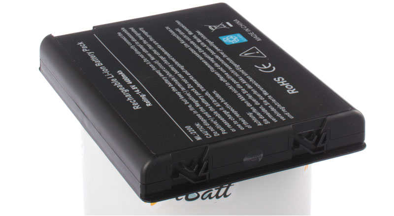 Аккумуляторная батарея BATELW80L8H для ноутбуков Acer. Артикул iB-A273.Емкость (mAh): 4400. Напряжение (V): 14,8