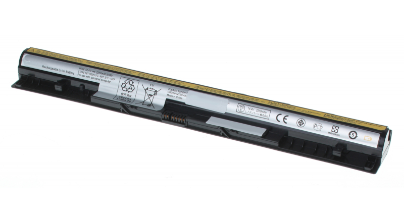 Аккумуляторная батарея для ноутбука IBM-Lenovo IdeaPad S510p 59403118. Артикул 11-1621.Емкость (mAh): 2200. Напряжение (V): 14,4