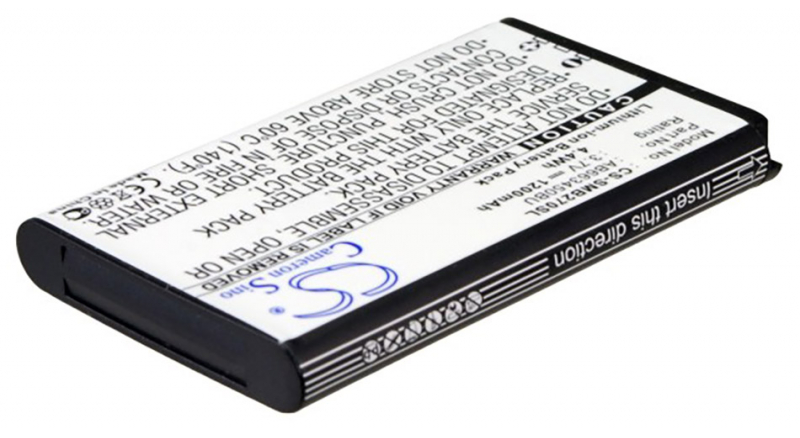 Аккумуляторная батарея iBatt iB-M2653 для телефонов, смартфонов SamsungЕмкость (mAh): 1200. Напряжение (V): 3,7