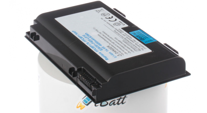 Аккумуляторная батарея для ноутбука Fujitsu-Siemens Lifebook NH570. Артикул iB-A277.Емкость (mAh): 4400. Напряжение (V): 14,8