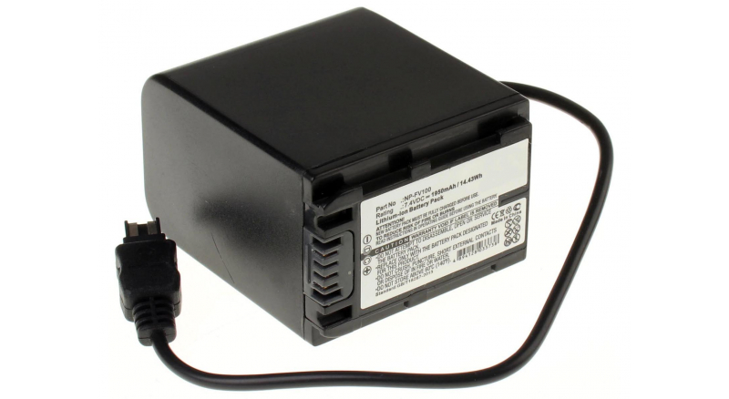 Аккумуляторные батареи для фотоаппаратов и видеокамер Sony DCR-SR68E/SЕмкость (mAh): 1950. Напряжение (V): 7,4