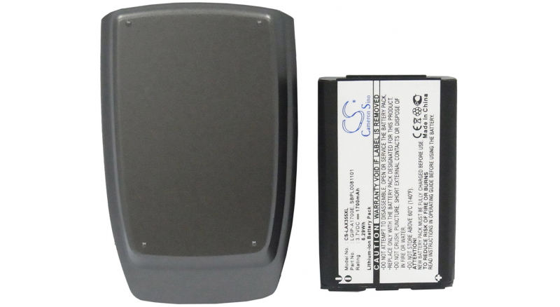 Аккумуляторная батарея SBPL0081101 для телефонов, смартфонов LG. Артикул iB-M2189.Емкость (mAh): 1700. Напряжение (V): 3,7