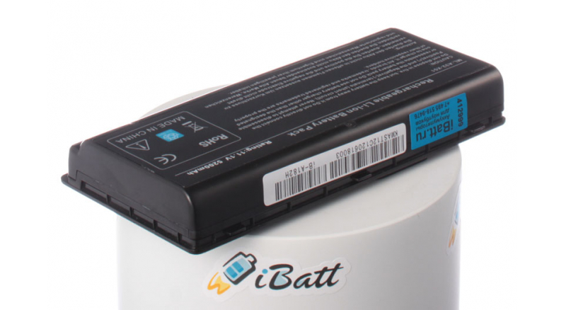 Аккумуляторная батарея A31-T12 для ноутбуков Packard Bell. Артикул iB-A182H.Емкость (mAh): 5200. Напряжение (V): 11,1