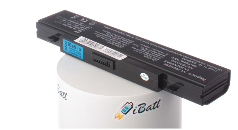 Аккумуляторная батарея iBatt iB-A389H для ноутбука SamsungЕмкость (mAh): 5200. Напряжение (V): 11,1