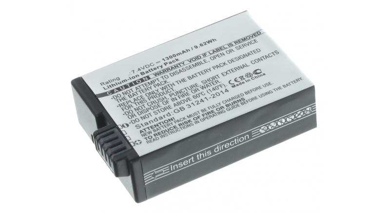 Аккумуляторная батарея iBatt iB-F472 для фотокамер и видеокамер CanonЕмкость (mAh): 1300. Напряжение (V): 7,4
