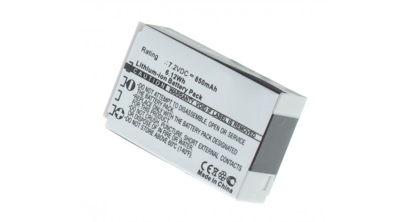 Аккумуляторная батарея iBatt iB-F434 для фотокамер и видеокамер NikonЕмкость (mAh): 850. Напряжение (V): 7,2