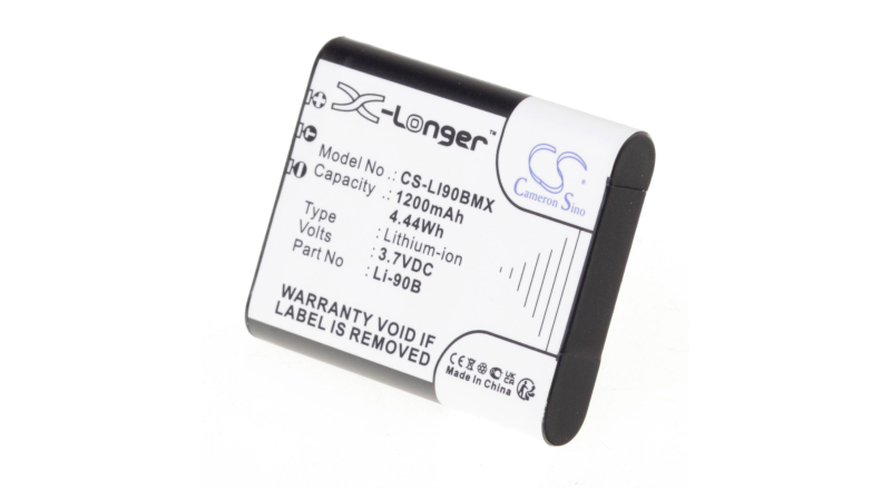 Батарея iB-F210Емкость (mAh): 1200. Напряжение (V): 3,7