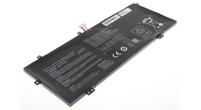 Аккумуляторная батарея для ноутбука Asus I403FA. Артикул iB-A1662.Емкость (mAh): 4680. Напряжение (V): 15,4