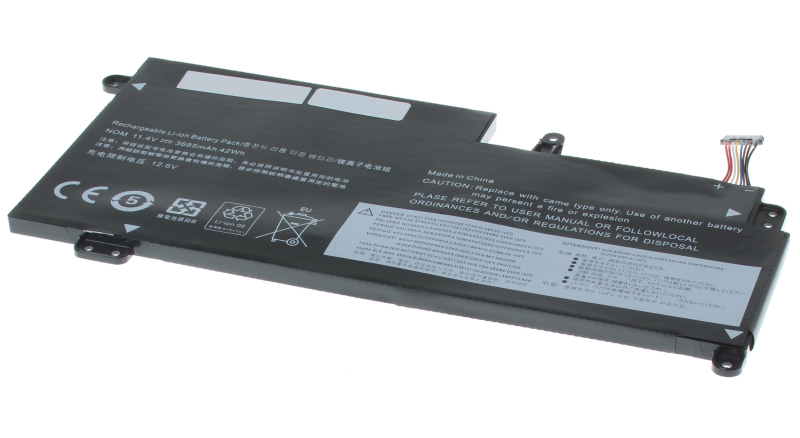 Аккумуляторная батарея SB10J78998 для ноутбуков Lenovo. Артикул 11-11512.Емкость (mAh): 3700. Напряжение (V): 11,4