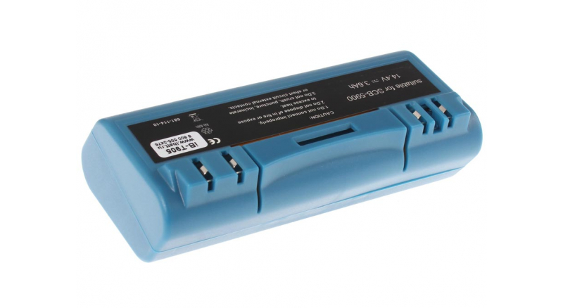 Аккумуляторная батарея для пылесоса iRobot Scooba 5900. Артикул iB-T905.Емкость (mAh): 3600. Напряжение (V): 14,4