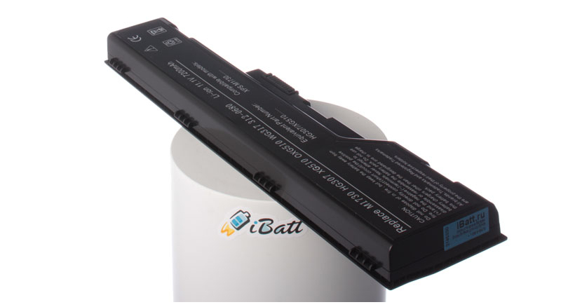 Аккумуляторная батарея 0WG317 для ноутбуков Dell. Артикул iB-A226.Емкость (mAh): 6600. Напряжение (V): 11,1