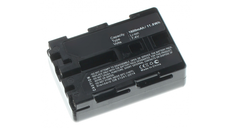 Аккумуляторные батареи для фотоаппаратов и видеокамер Sony alpha DSLR-A550HЕмкость (mAh): 1600. Напряжение (V): 7,4