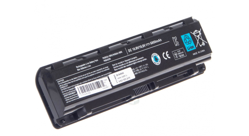 Аккумуляторная батарея для ноутбука Toshiba C850-T03B. Артикул iB-A454X.Емкость (mAh): 6800. Напряжение (V): 10,8