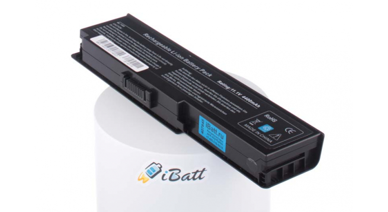 Аккумуляторная батарея iBatt iB-A516 для ноутбука DellЕмкость (mAh): 4400. Напряжение (V): 11,1