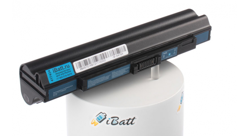 Аккумуляторная батарея iBatt iB-A478H для ноутбука GatewayЕмкость (mAh): 7800. Напряжение (V): 11,1