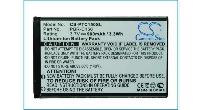 Аккумуляторная батарея для телефона, смартфона Pantech DUO C150. Артикул iB-M2477.Емкость (mAh): 900. Напряжение (V): 3,7