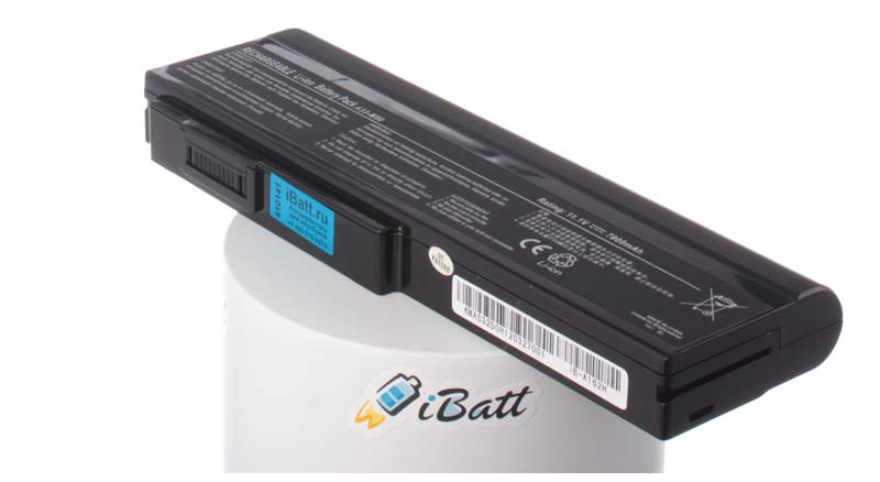 Аккумуляторная батарея для ноутбука Asus N52DA. Артикул iB-A162H.Емкость (mAh): 7800. Напряжение (V): 11,1