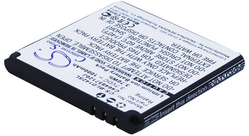 Аккумуляторная батарея для телефона, смартфона BLU DASH JR 4.0. Артикул iB-M1461.Емкость (mAh): 1000. Напряжение (V): 3,7